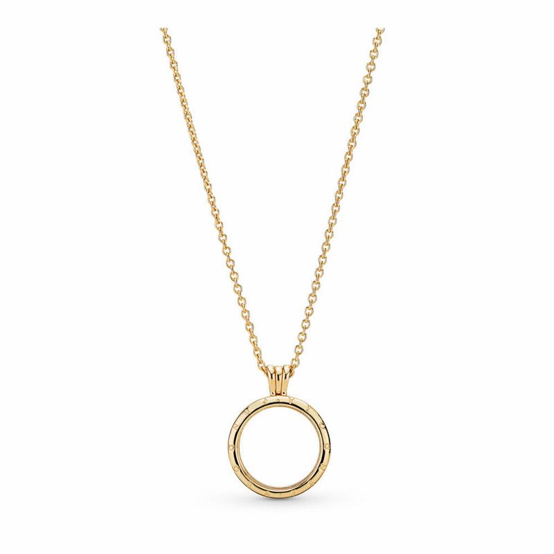 Pandora Shine™ Floating Locket Necklace Gold Egypt WO0147235